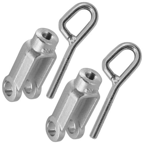 Caltric M155788 M111286 Mower Deck Lift Linkage Rod & Yoke For John Deere 2x
