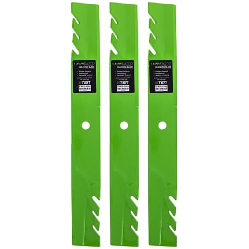 LawnRAZOR Blade Exmark Lazer Z AC 60 Inch Deck 103-6338 Toothed 3 Pack