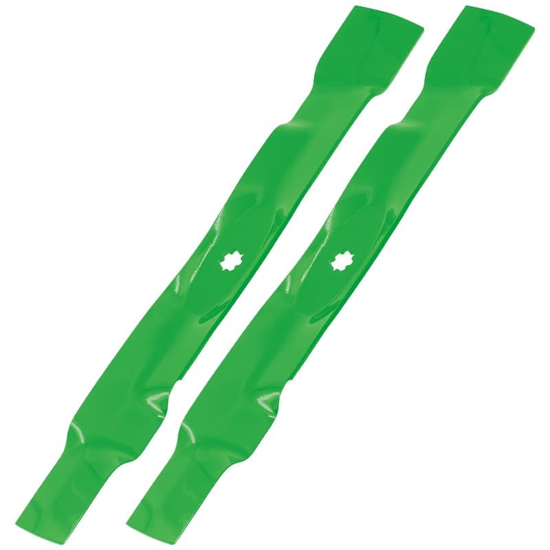 2 Deck Blade For John Deere D110 D120 D125 D130 LA100 LA105 (21 3/8"L - 2.6"W)