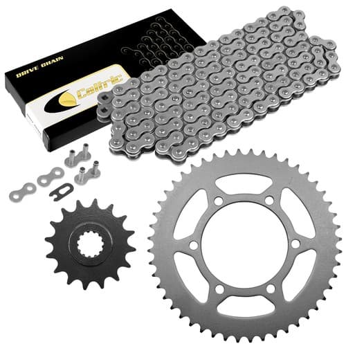 Drive Chain & Sprockets Kit for Yamaha R6 YZF-R6 2003 2004 2005
