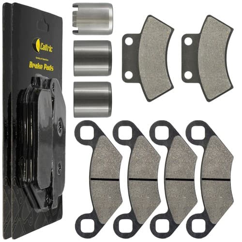 Front Rear Brake Caliper Piston Pads For Polaris Magnum 425 2X4 4X4 6X6 1995-98