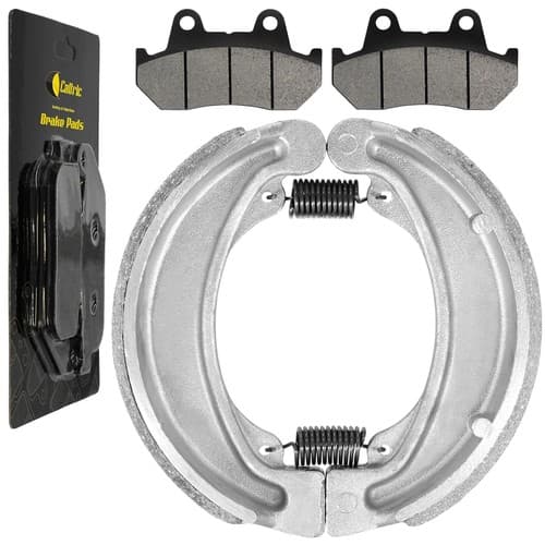 Front Brake Pads & Rear Brake Shoes for Honda Cmx450C Rebel 450 1986 1987