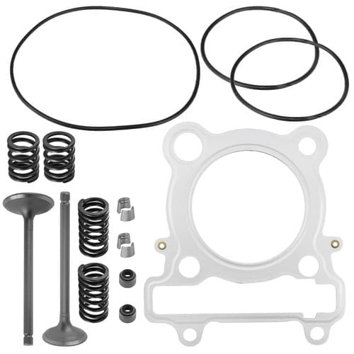 Cylinder Head Exhaust Intake Valve Kit for Yamaha Raptor 250 YFM250R 2008-2013