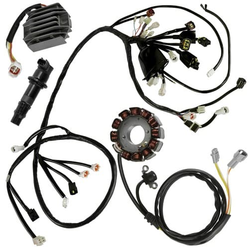 Wire Harness Stator Regulator Ignition Coil fits Yamaha 2007 2008 2009 YFZ450