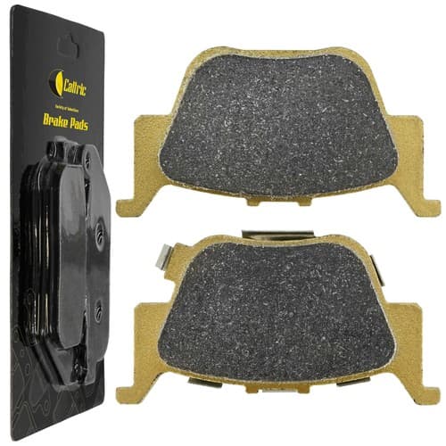 Caltric Rear Semi-Metallic Brake Pads for Honda Rancher 420 TRX420 4x4 2009-2023