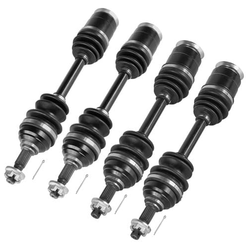 Front & Rear Complete CV Joint Axles For Arctic Cat 300 4X4 1998-01 Left & Right