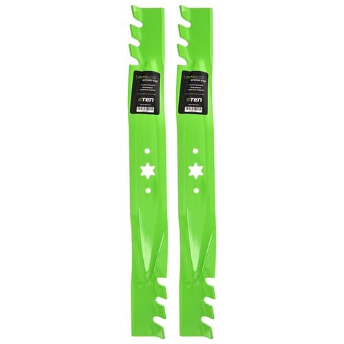 LawnRAZOR Toothed Blade for Craftsman LT2000 LT1500 T1000 T1200 T3000 2-Pack