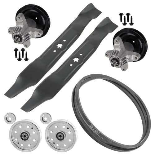 Spindle w/ Pulley & Blade Belt For Troy-Bilt Mustang Colt RZT  Colt XP 42"