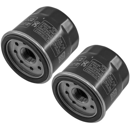 Two Oil Filter for Triumph Bonneville 865 SE T100 Jet Black 110TH Anniversary LE