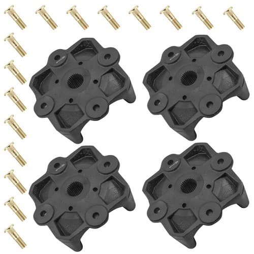 Caltric 705502122 250300625 Wheel Hub with Studs For Can-Am CanAm