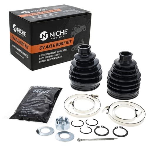 NICHE Front CV Axle Boot Kit for Polaris Sportsman Scrambler XP 1000 S ATV