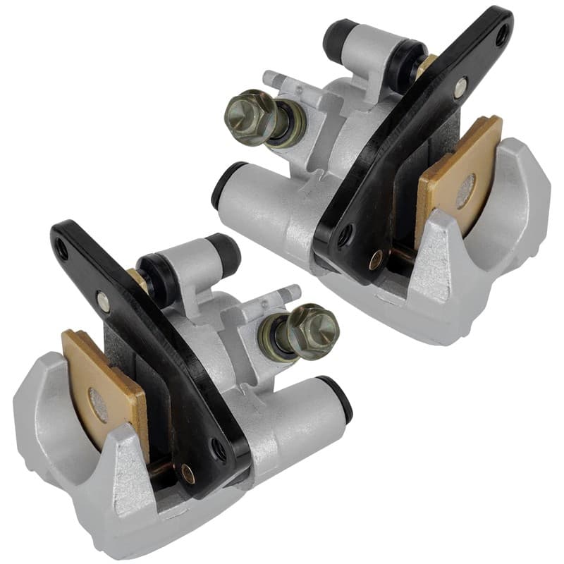 Front Left Right Brake Caliper W/Pads For Yamaha Bruin 350 YFM350 2X4 4X4 04-06