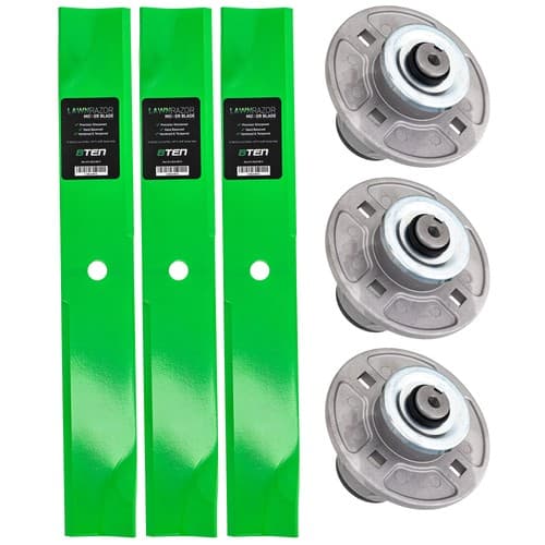 Deck Spindle & Mower Blade Kit for Gravely ZT 1840 1540 1640 1844 2552
