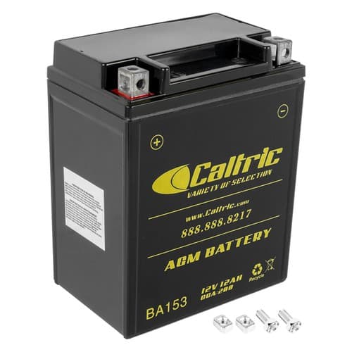 AGM Battery for Yamaha Big Bear 350 YFM350 4WD 1987-1997