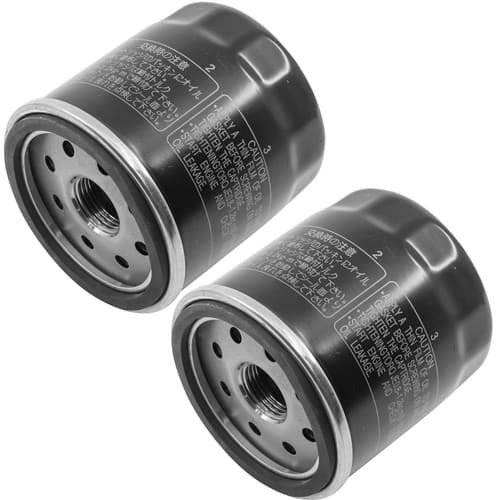 Oil Filter for Kawasaki KAF400 Mule 600 2005 2006 2007 2008 2009 2010-16 2-Pack