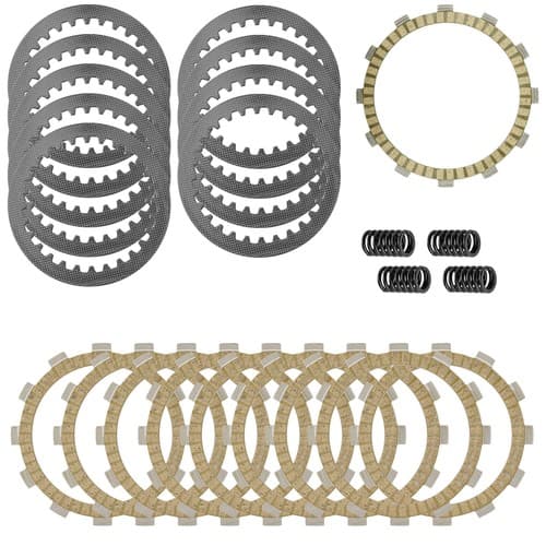 Clutch Friction Steel Plates and Spring Kit for Suzuki Madura GV1200GLF 1985-86