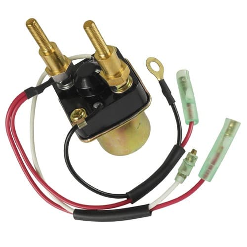 Starter Solenoid Relay for Kawasaki Js440 440 1982-1991 4-Wire Long Bolts New