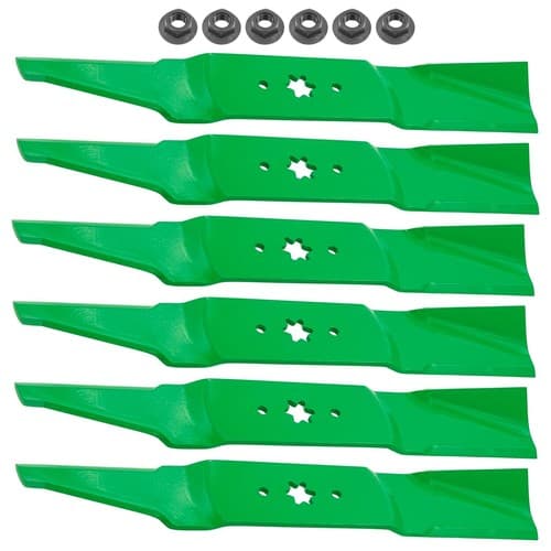 742-0623 942-0623 Deck Blade & Nut For Troy-Bilt 14AY809P063 50" x6