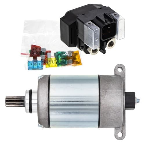 NICHE Starter Motor Solenoid Kit for Yamaha Grizzly 700 550 Kodiak 700 700K ATV