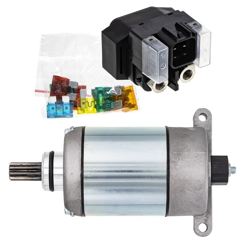 NICHE Starter Motor Solenoid Kit for Yamaha Grizzly 700 550 Kodiak 700 700K ATV