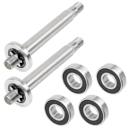 2 Spindle Shaft w/ Bearing fits Cub Cadet MTD 7381186A 7381186 75306348 738-1186