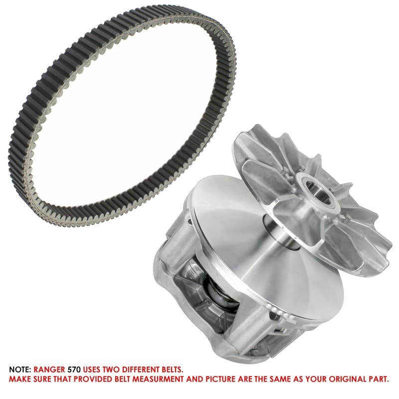Complete Primary Drive Clutch Belt For Polaris Ranger 570 14-2021 (Non-Ebs Type)