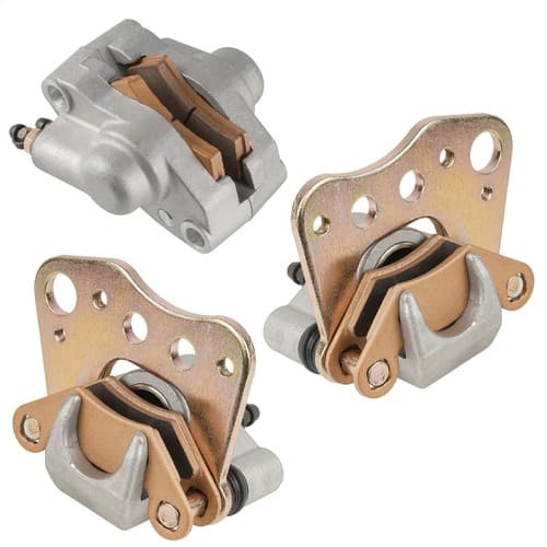 For Polaris Sportsman 500 4x4 Front Rear Brake Caliper 2001 2002 with Brake pads