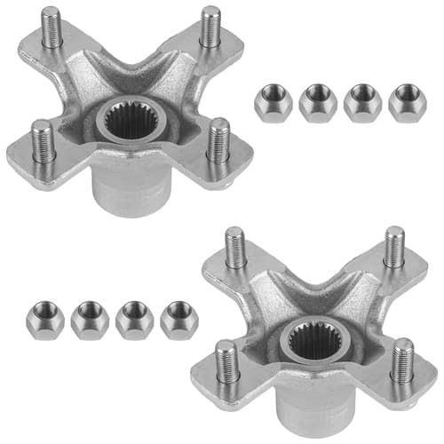 2x Rear Left Or Right Wheel Hub w/ Lug Nuts for Honda TRX400EX Sportrax 2002-08