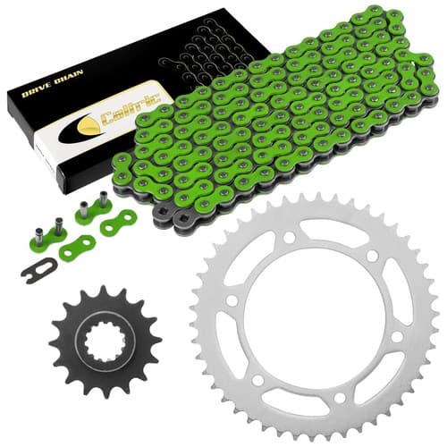 Drive Chain and Front Rear Sprockets Kit For HONDA CBR600F4i 2001 2002 2003-2006