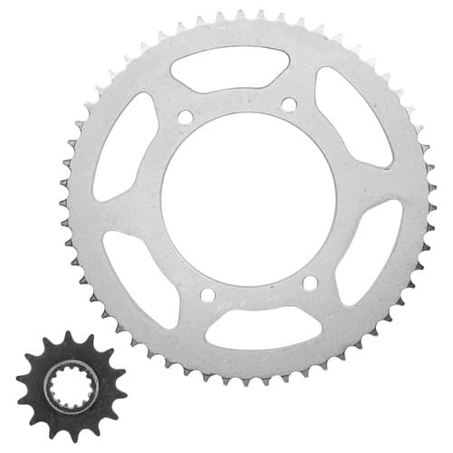 Front & Rear Sprockets Kit for Suzuki DR-Z125L DRZ125L 2003-2016