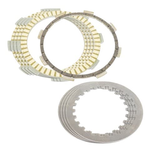 Clutch Friction And Steel Plates for Honda NX125 1988 1989 1990