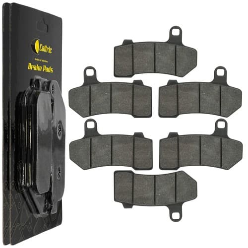 Front & Rear Brake Pads For Harley Davidson FLHR Road King FLTR FLHT Glide 08-23