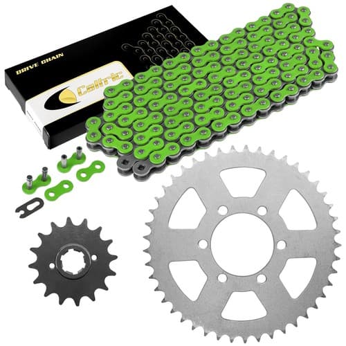 Drive Chain & Sprockets Kit for Yamaha XJ550 Maxim 1981-83 / XJ550R Seca 1982 83