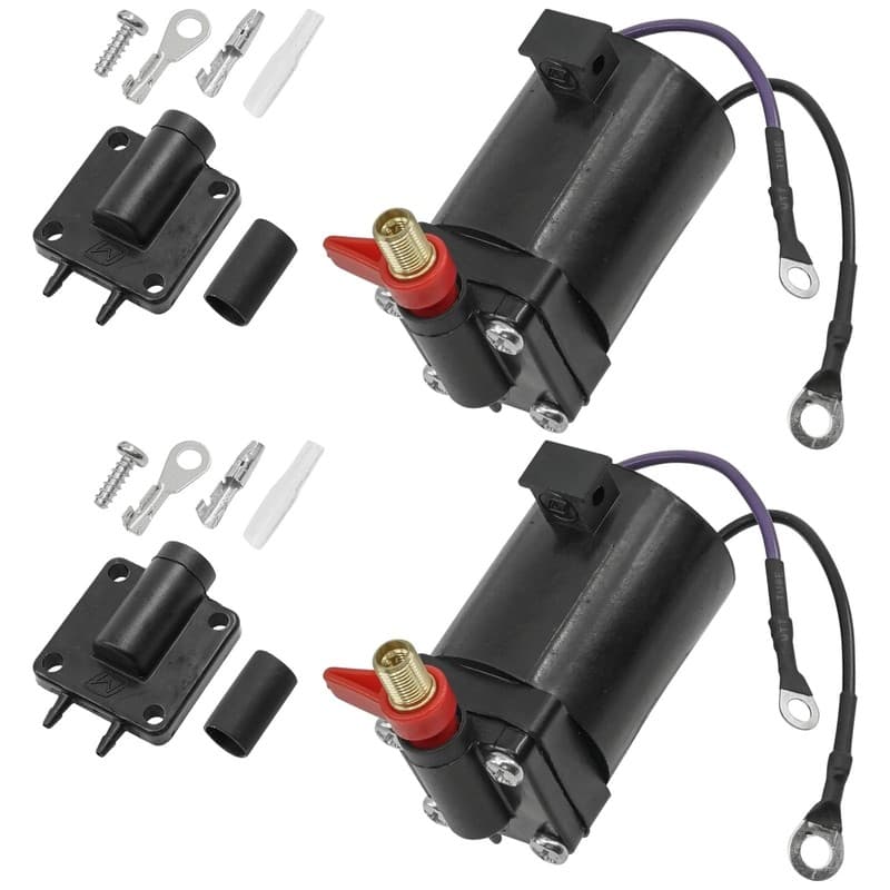 5007356 5828665 397909 Fuel Primer Choke Solenoid for OMC Johnson Evinrude / 2x