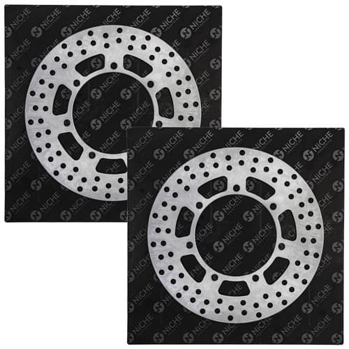 NICHE Front Brake Rotor Set for Kawasaki Vulcan 1500 Classic 41080-1447-CM