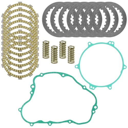 Clutch Friction Plates Gaskets Kit for Kawasaki KDX200 KDX220 KDX220R 1997-2006
