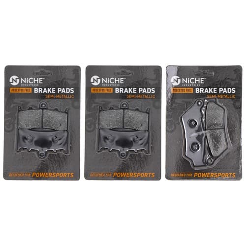Brake Pad Set for BMW K1600GTL 34117728945 34218534821 Front Rear Semi-Metallic