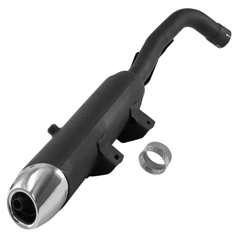 Muffler Exhaust Silencer W/Gasket for Yamaha Raptor 700 YFM700R YFM700 2007-2023