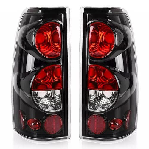 Pair Tail Lights Rear Brake Lamps L+R For Chevy Silverado 1500 2500 3500 1999-06