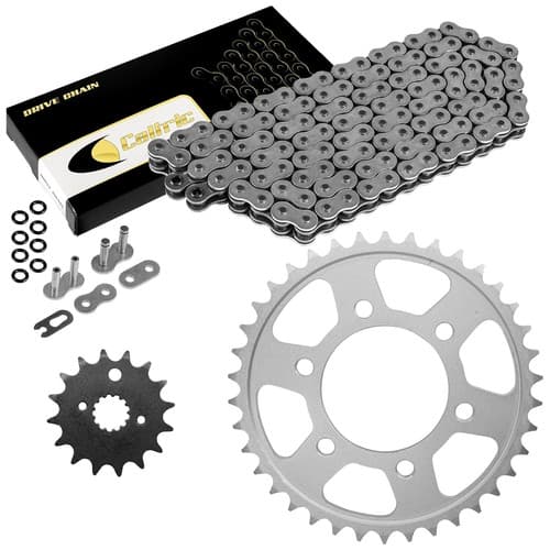 O-Ring Drive Chain & Sprockets for Kawasaki KZ750B KZ750G KZ750M 1976-79 80 82