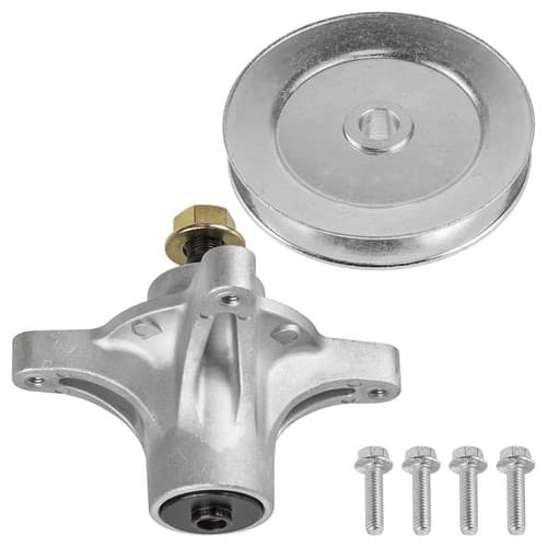 50" Deck Spindle & Pulley for Exmark QT24KA501 Quest Zero-Turn 139-3214 121-0751