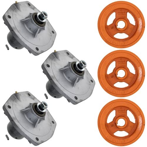 8TEN Deck Spindle Kit for Kubota RCK60RP-1500Z K5647-34510 K5651-33580 60-inch