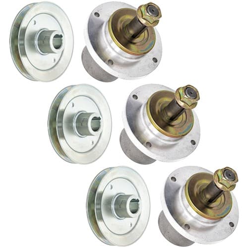 8TEN Deck Spindle Kit Scag Liberty Patriot Z SFZ52 52-Inch 461950 483324 3 Pack