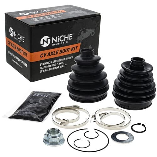 NICHE Front CV Axle Boot Kit for Yamaha Wolverine RMAX2 RMAX4 1000 R-Spec