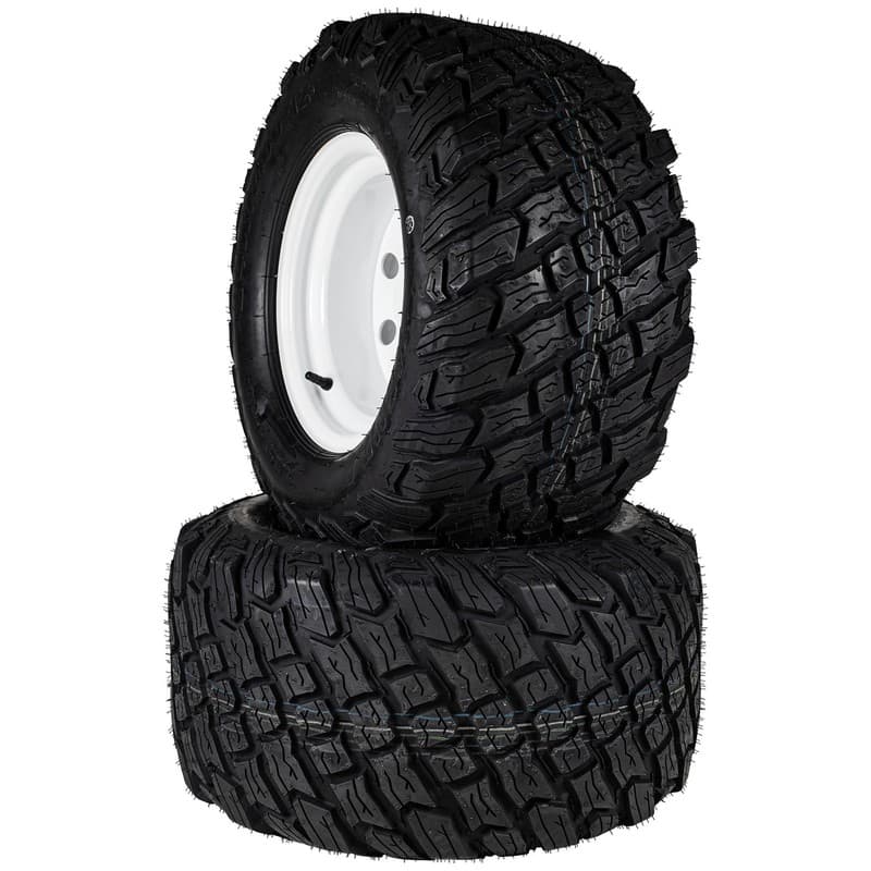 8TEN Wheel and Tire 24x12-12 Exmark Lazer Z John Deere Offset -0.125 2 Pack