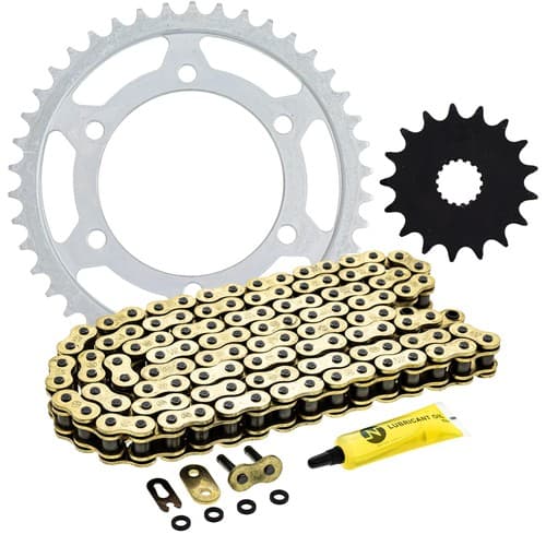 Sprocket Chain Set for Suzuki GSXR1000 17/42 Tooth 530 X-Ring Front Rear Combo