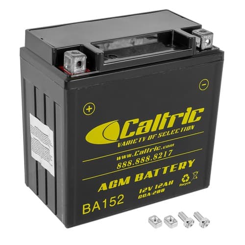 AGM Battery for Kawasaki Prairie 400 KVF400C KVF400D 4X4 1999-2002