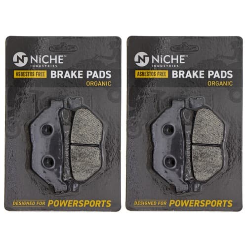 NICHE Brake Pad Set for Yamaha V Star 950 Stryker Bolt Front Rear Organic