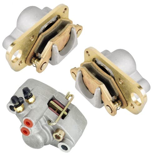 Front and Rear Brake Caliper w/ Brake Pads fits Polaris Xplorer 250 2001 2002
