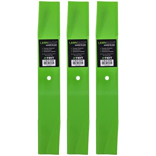 LawnRAZOR Blade Husqvarna GT180 Craftsman 25034 44 Inch Deck Medium Lift 3 Pack